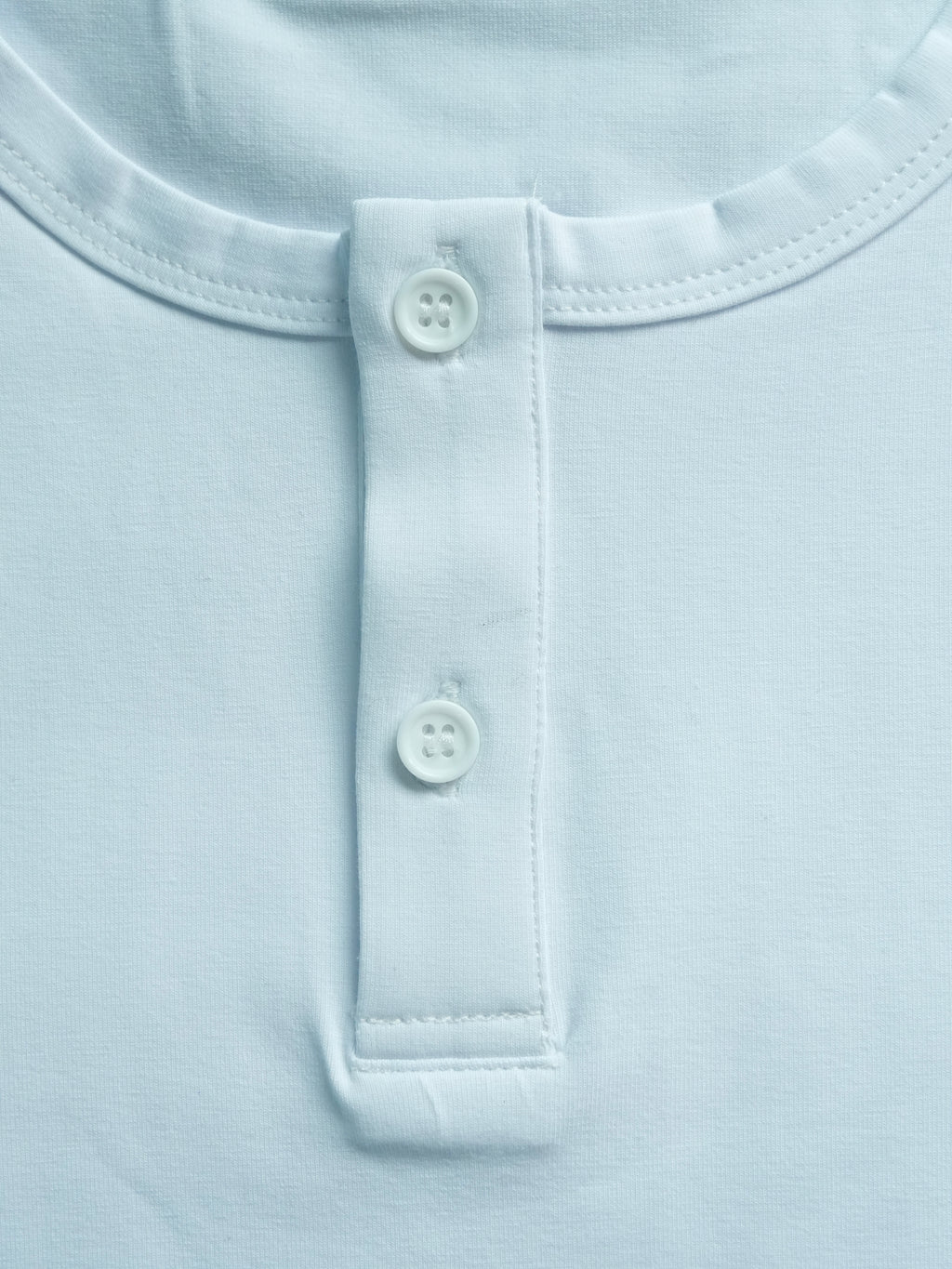 COMPACT HENLEY PURE WHITE
