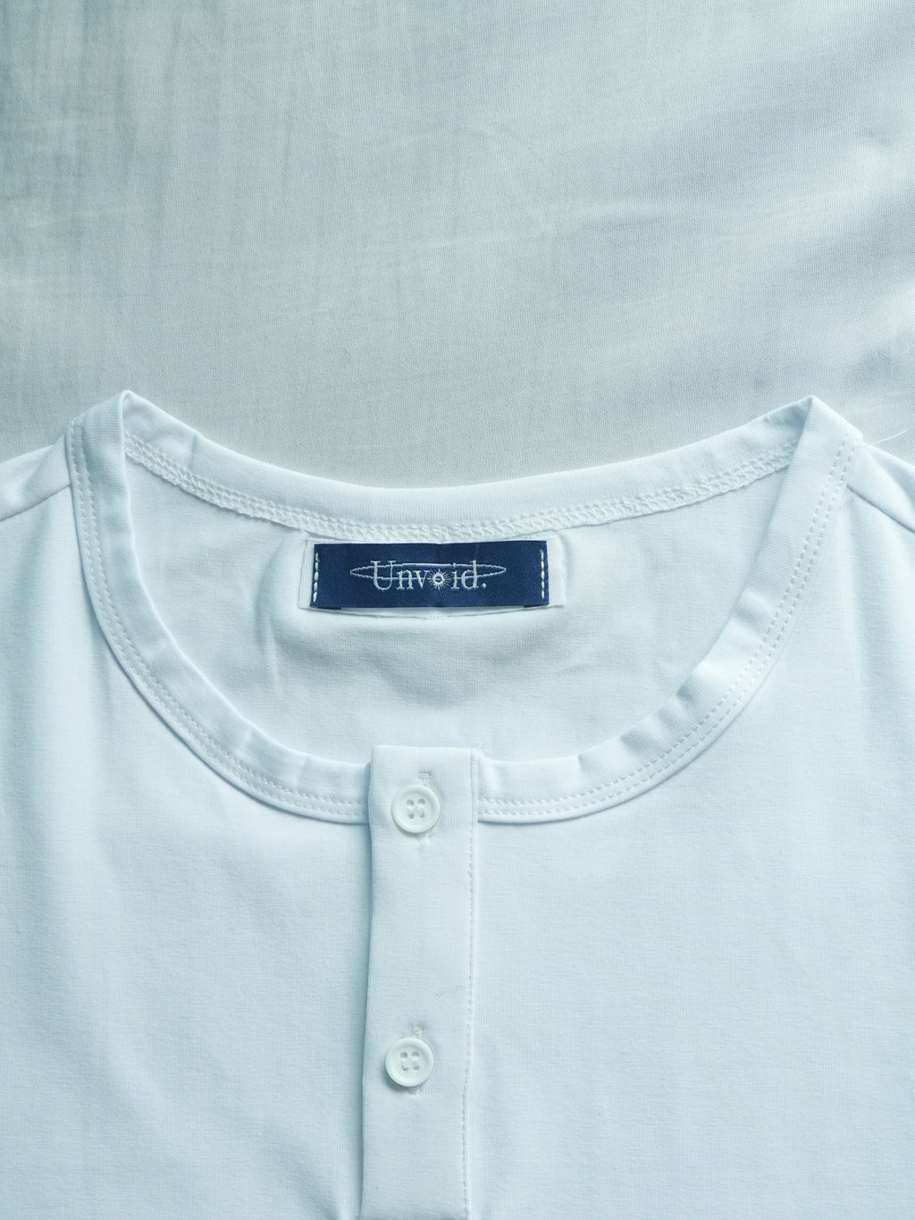 COMPACT HENLEY PURE WHITE