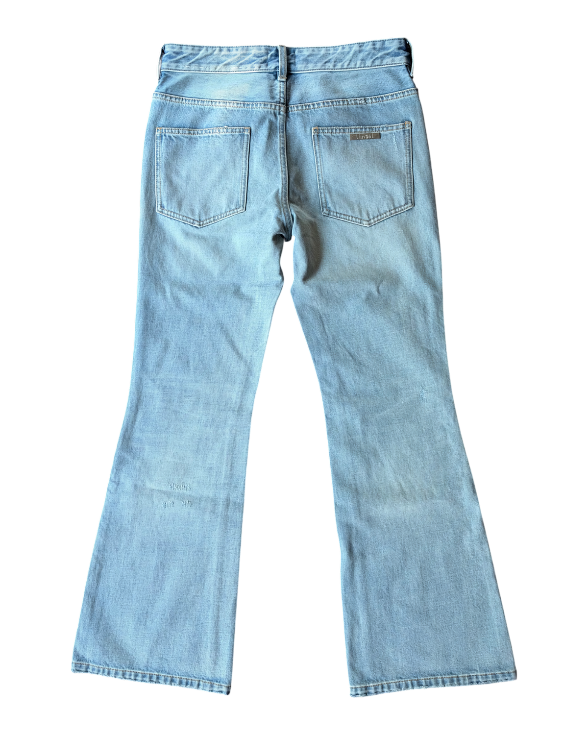 VINTAGE WASHED BOOTCUTJEANS BLUE